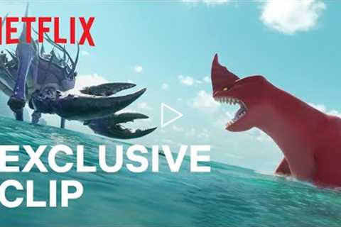 The Sea Beast | Exclusive Monster Battle Clip | Netflix