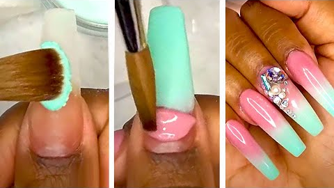 Amazing ACRYLIC NAIL ART Designs & Ideas! ❤️ (Acrylic Tutorials)