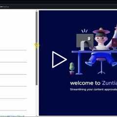 Client Content Review & Scheduling tool for Marketing Agencies |  Zuntia Demo Video