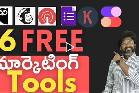 Best 6 Free Digital Marketing Tools to Promote a Website or Business online in Telugu