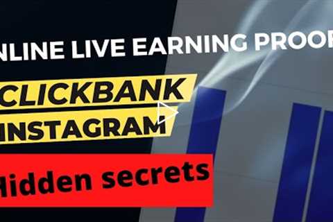 Clickbank Instagram affiliate marketing | Affiliate marketing 2022 | Clickbank earning proof