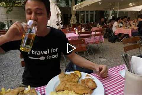 THE ULTIMATE German Food Tour - Schnitzel and Sausage in Munich, Germany!