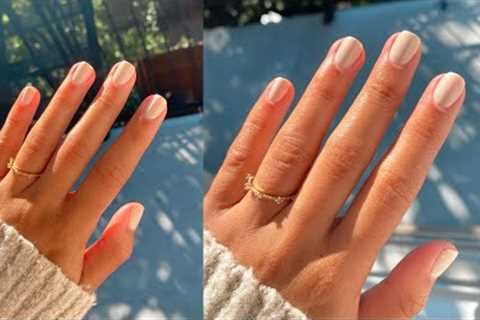 How to get the best manicure at home // classy rich girl aesthetic (on a budget) ;)