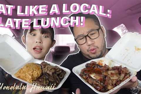 HAWAIIAN BBQ: Plate Lunch in HONOLULU || Eat Like a Local! Hidden Gem!