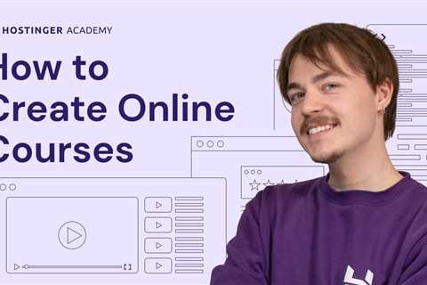 How to Create an Online Course