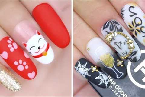 BEAUTY NAIL ART DESIGNS 2023 | DIY Nails Art Ideas Compilation | Olad Beauty