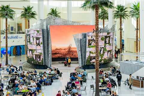 Unique Interactive Experience at Orlando Airport Terminal