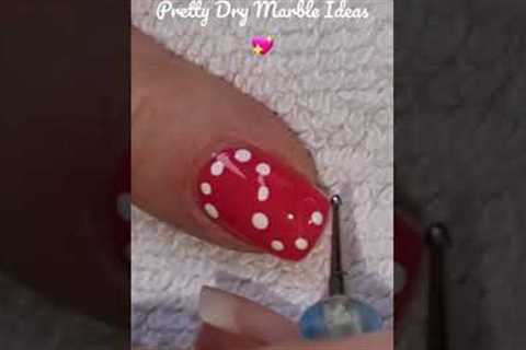 Pretty Dry Marble NAIL ART DESIGNS 💖 Nails Tutorial For Beginners