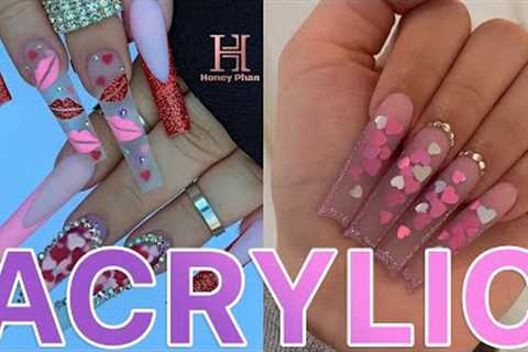 ✨310✨Amazingly Beautiful Acrylic Nail Art Designs Tutorial Ideas Compilation