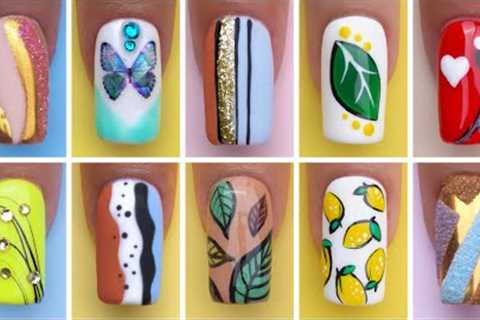 15+ Easy Nail Art for Beginners at Home 😍 Nails Art Inspiration | Nail Polish Ideas