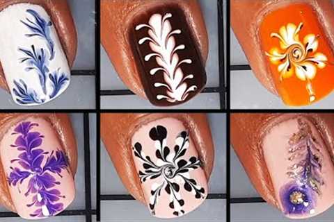 15+ Marble Nail Art Designs | Easy Drag Marble Nails Compilation | Nailicious