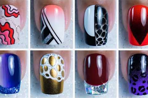 8 New Easy Nail Art Ideas 2023 Compilation For Short Nails #tutorial