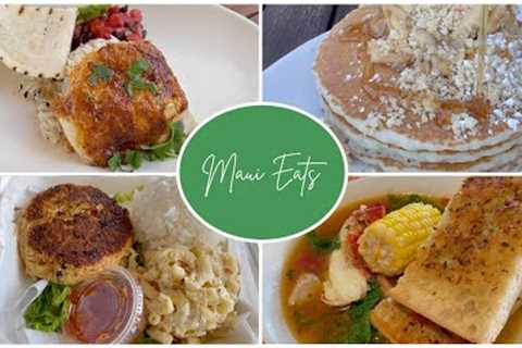 Best Places to Eat in Maui! Star Noodle, Kihei Caffe, Japengo, Papa''aina, Leilani''s on The Beach!