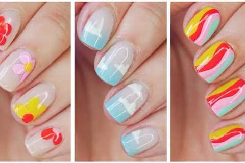 NAIL ART DESIGNS 2023 | Cute Minimalist Summer Nail Design Compilation