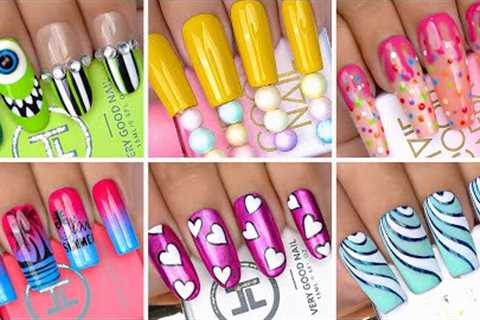 Colorful Nail Art Tutorial Ideas | Beauty Nail Looks 2023 | Olad Beauty