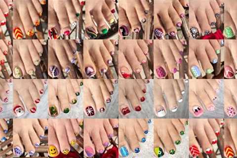 30+ Best Foot Nail Art | Beautiful toe nail designs compilation 2023~Natural nails | Nail Delights💅