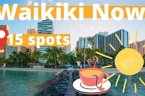 15 Breakfast Spots in Waikiki | WAIKIKI NOW | Narrated Walk | OAHU