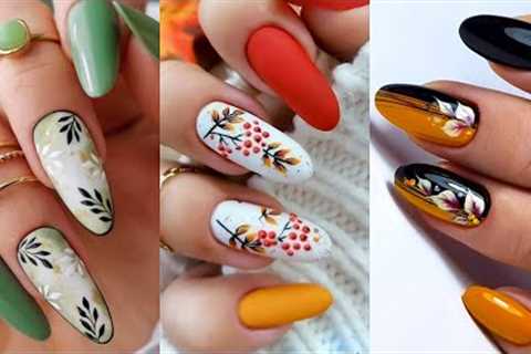 Nail Art Design - Autumn ❤️💅 Compilation For Beginners | Simple Nails Art Ideas Compilation #563