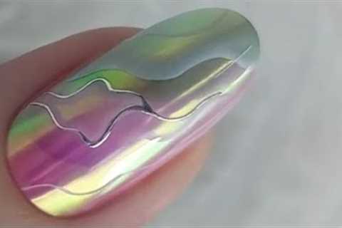 10 Nail Designs With Iridescent Colors | Best Nail Art