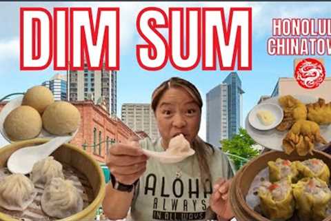 DIM SUM in Honolulu''s Chinatown | Siu Mai, Har Gow, BBQ Pork Buns, & more (O''ahu, Hawai''i)