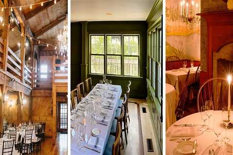 The Most Romantic Restaurants in Eastern MA