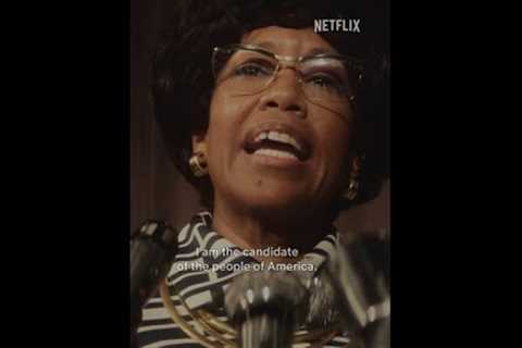 SHIRLEY, the iconic story of the first Black congresswoman and her presidential campaign #netflix