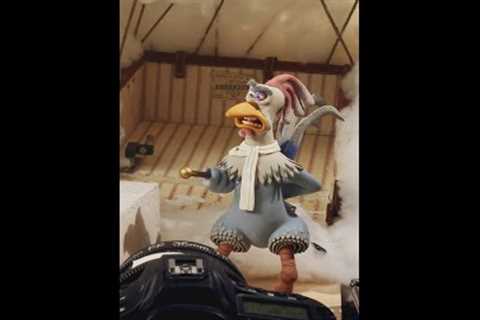 a BTS look at how our favorite chickens came to life #chickenrun #netflix