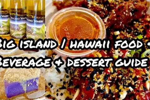 Explore Big island | Hawaii tasty foods, beverage, restaurant and dessert guide. #hawaii #bigisland