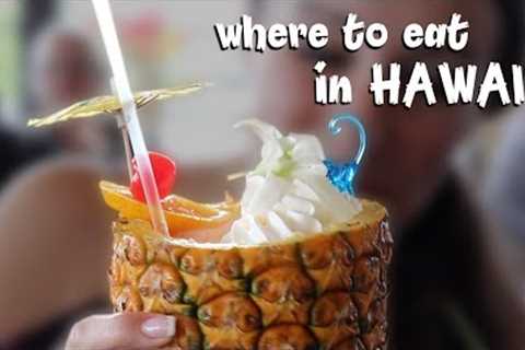 TOP 10 PLACES TO EAT IN HAWAII