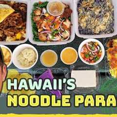 HAWAII’s NOODLE PARADISE! Best Tasty Pasta Noodles with Rare ''Ulu (Breadfruit) in Oahu, Hawaii - P1
