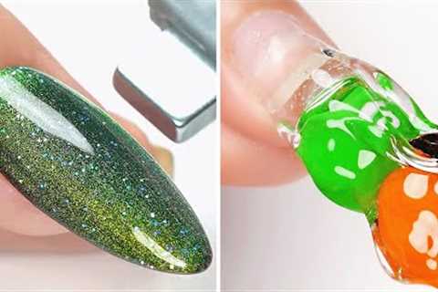 #079 Hottest Nail Trends  Best Creative Nail Art Tutorial  Colorful Nail Art