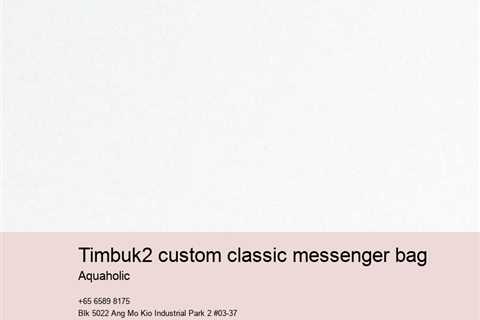 timbuk2 custom classic messenger bag