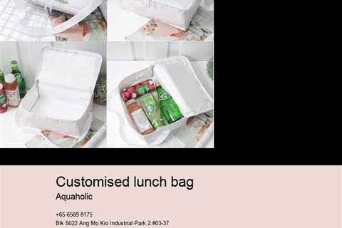 customised lunch bag