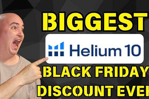 Helium 10 Black Friday Promo code coupon code discount deal Helium10 Black-Friday Review Bonus