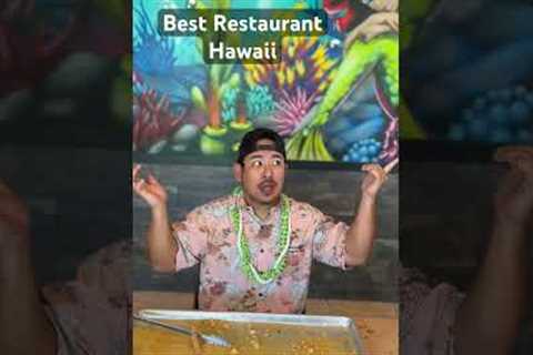 Experience the taste of perfection at Hawaii''s top restaurant