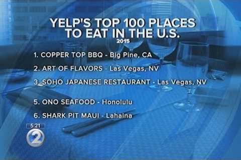 Hawaii eateries make Yelp’s Top 100 Places to Eat in the U.S.