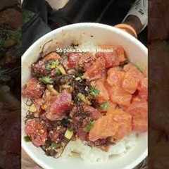 Such a great steal especially in this Hawaii economy #pokebowl #poke #hawaiifood #hawaii