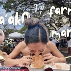 BEST Farmers Market in Hawaii😋🏝️☀️ | Kaka''ako Local Food & Finds