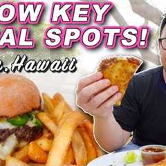 Secret Food Trucks Only Locals Know! [Oahu, Hawaii] || Hidden Gems Food Tour