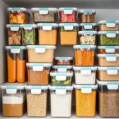 Mastering Kitchen Organization: How Sealed Containers Can Prevent Spills and Keep Your Pantry..