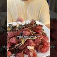 Part 2 of trying locally recommended food in Oahu Hawaii