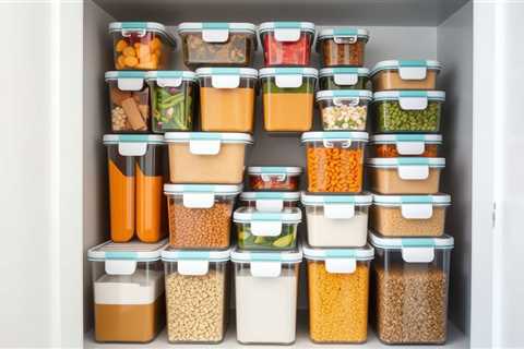 Mastering Kitchen Organization: How Sealed Containers Can Prevent Spills and Keep Your Pantry..