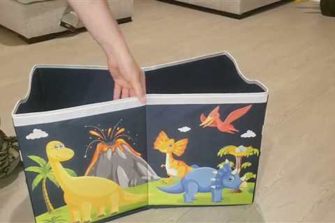 BIG and SMALL? Grabbzee Collapsible Extra Large Toy Box Chest Review Unboxing Demo Test